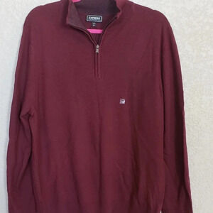 Express  half zip sweater